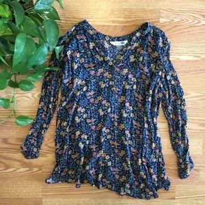 Old Navy Floral Tunic Top